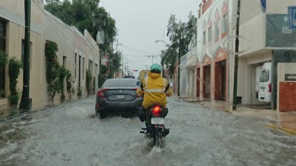 Prevén nuevo período de lluvias fuertes en la Península de Yucatán
