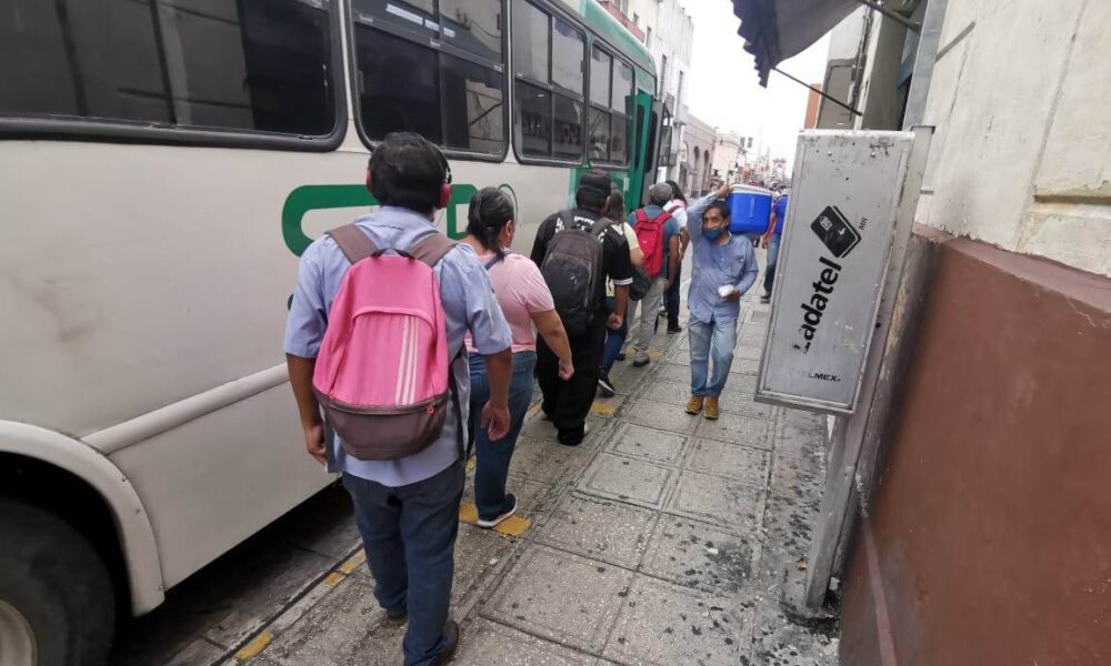 Conoce la nueva reubicación de paraderos del centro de Mérida