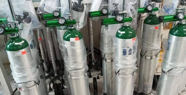 Habilitan módulo para llenar tanques de oxígeno para pacientes covid