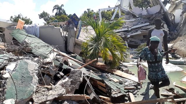 Reportan mil 419 muertes provocadas por el terremoto sucedido en Haití