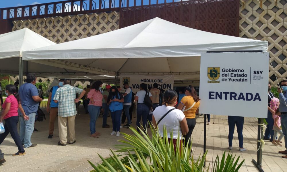 Llega segunda dosis para los treintañeros de Mérida