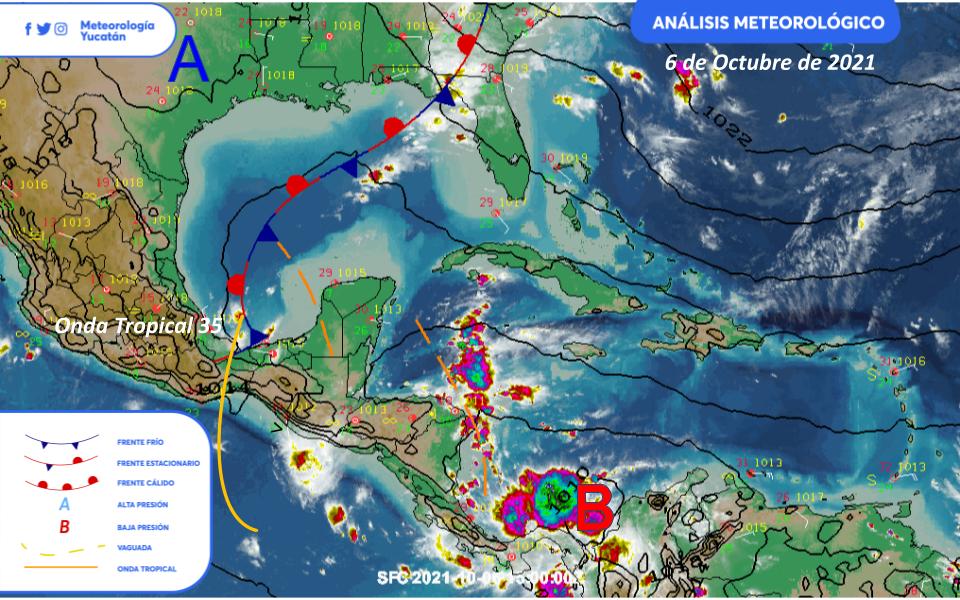 Pronostican tormentas fuertes para este miércoles en el estado