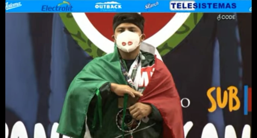 Mauricio Canul, atleta yucateco, acumula tres de oro en Panamericano Sub 20