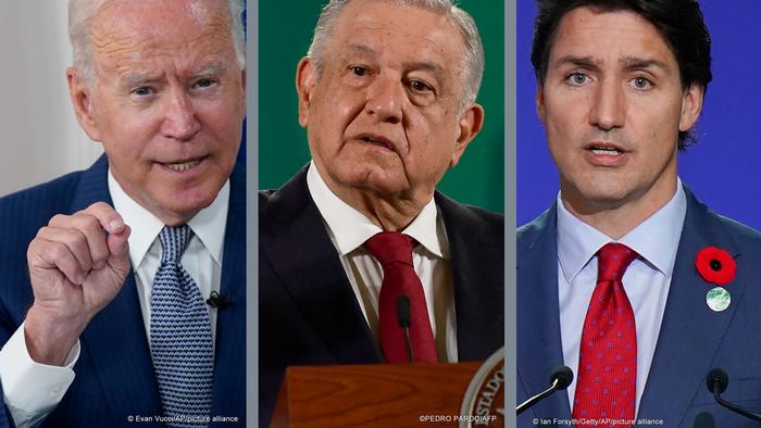 El 18 de noviembre se reúnen AMLO, Biden y Trudeau