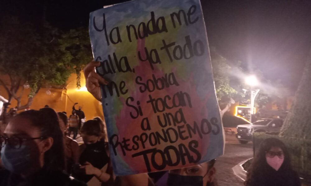 Marchan en exigencia de erradicar la violencia contra las mujeres