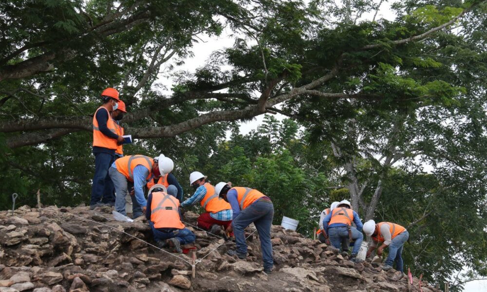 Nuevo hallazgo prehispánico en tramo del Tren Maya en Campeche