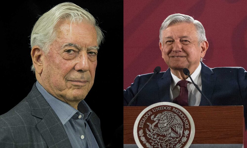 “Me dio gusto constatar la decadencia de Vargas Llosa”: AMLO