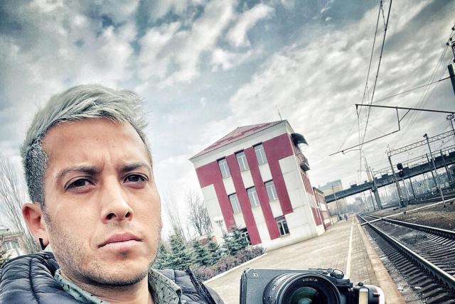 Alex Tienda, el mexicano documentalista en Ucrania
