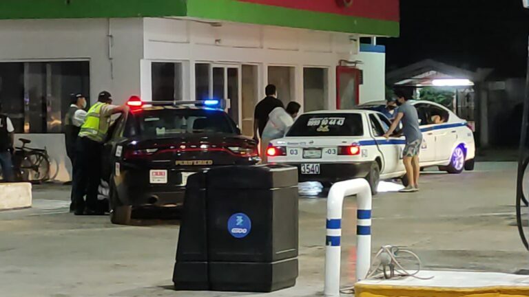 Taxista con orden de aprehensión es detenido en gasolinera al sur de Mérida