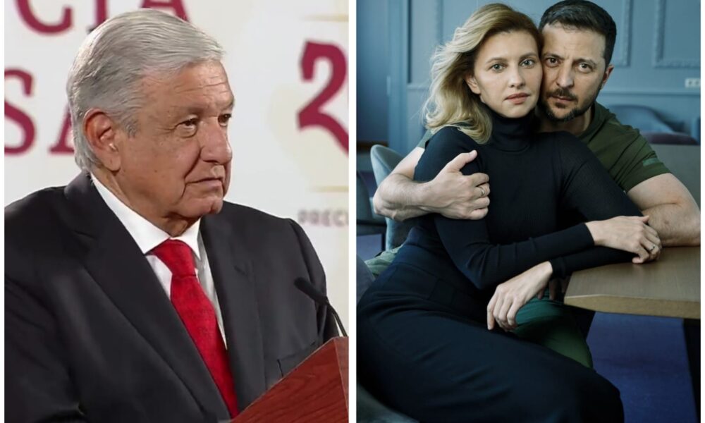 AMLO critica que Parlamento Europeo nomine a Zelensky al Nobel de la Paz