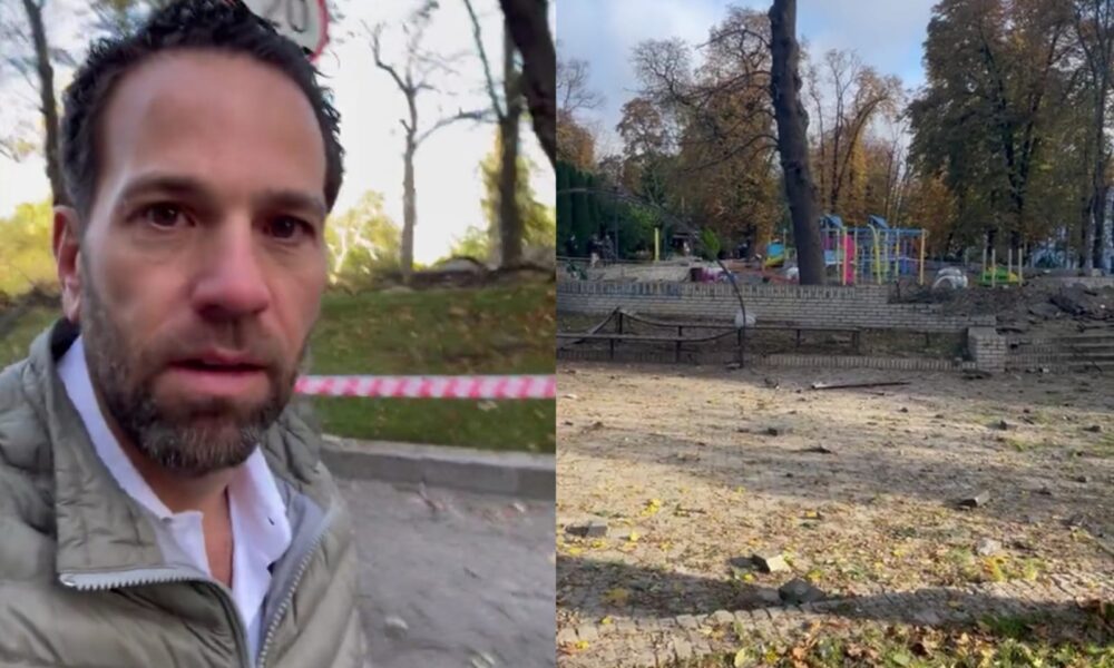 (VIDEO) Carlos Loret de Mola reporta desde Kiev, Ucrania