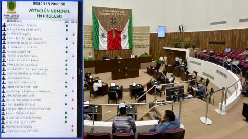 Congreso de Yucatán rechaza la militarización del país