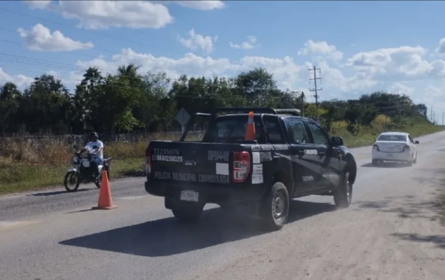 Detienen a grupo de hombres, amenazaron a una mujer con una arma de fuego en Tizimín