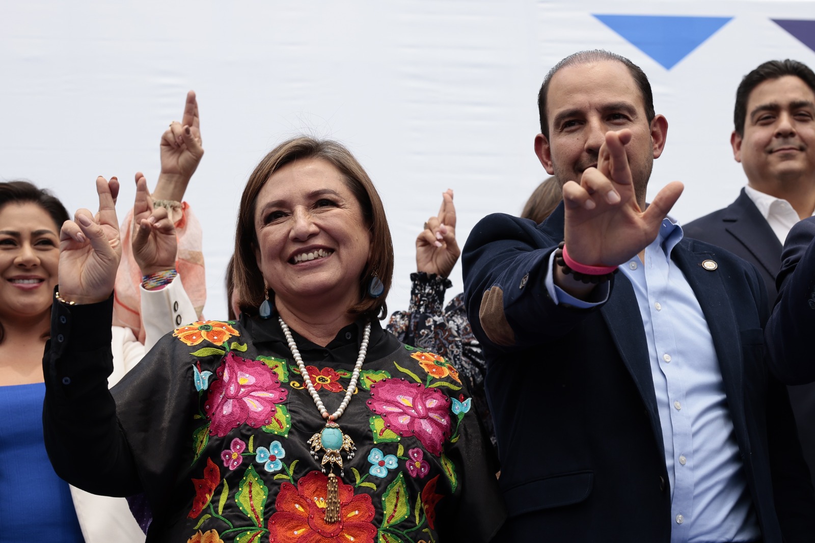 Xóchitl Gálvez lidera segunda encuesta del Frente Amplio