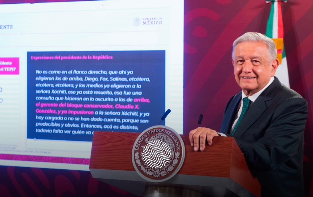 AMLO acusa que el TEPJF manipula sus palabras