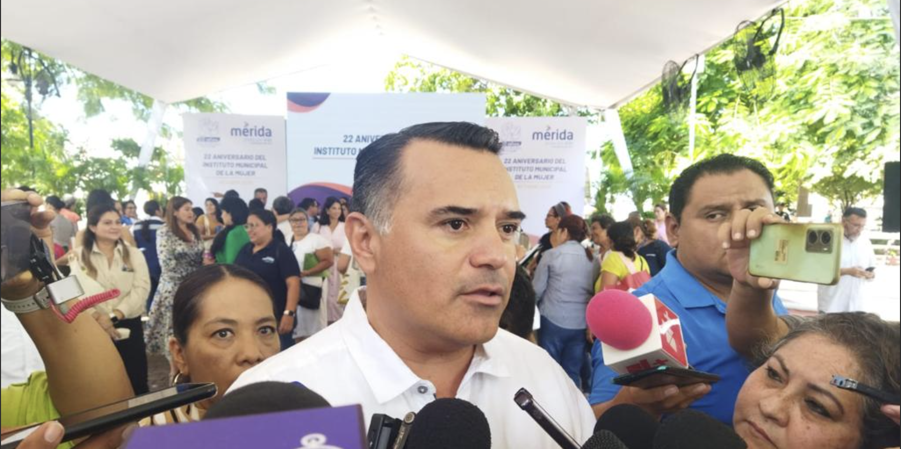 (VIDEO) Renán Barrera llama a legislar en contra de los “chapulines”