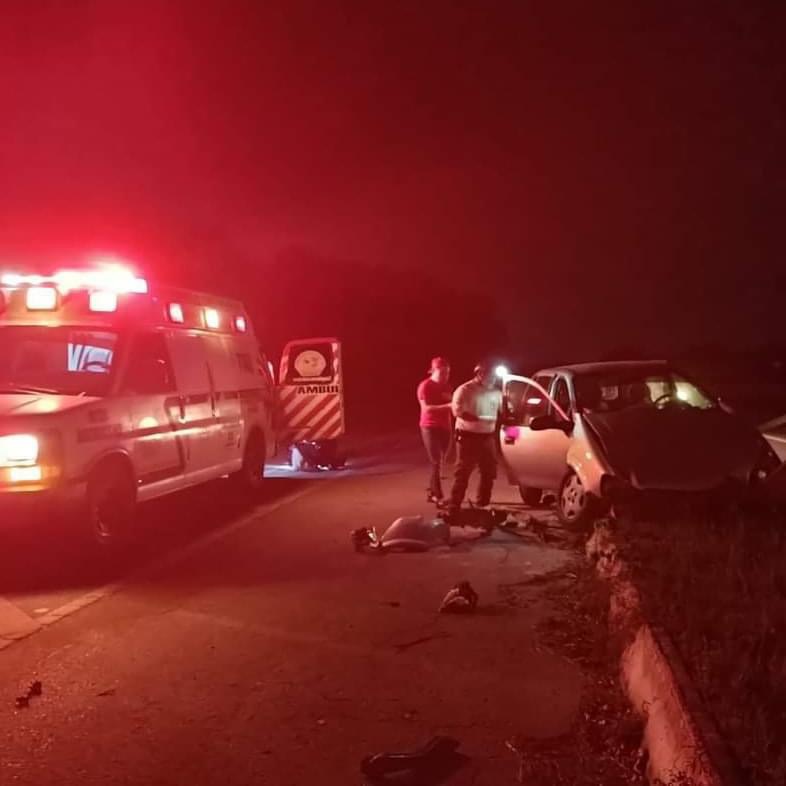 Tragedia en la carretera Motul-Cansahcab: Cinco jóvenes pierden la vida en fatal accidente.